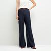 OVVOVV Women's Faux Denim Flare Trousers