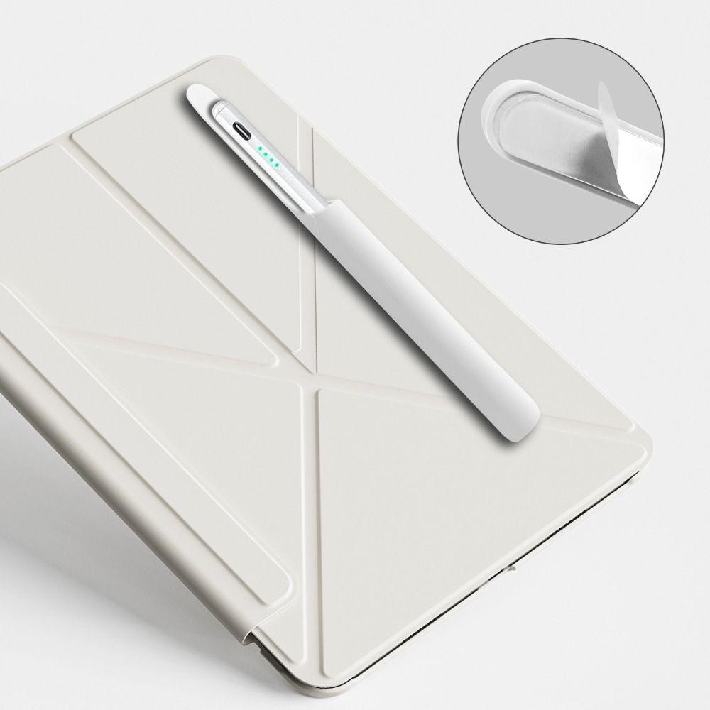 Self-Adhesive Pencil Holder Anti-loss Pen Clip Portable Protective Sleeve