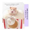 POTATO Hamster House Winter Hamster House Fluffy Cute Design Sleeping Bag Pet House Multifunctional Hut Playground Nest Removable Thermal House Warm