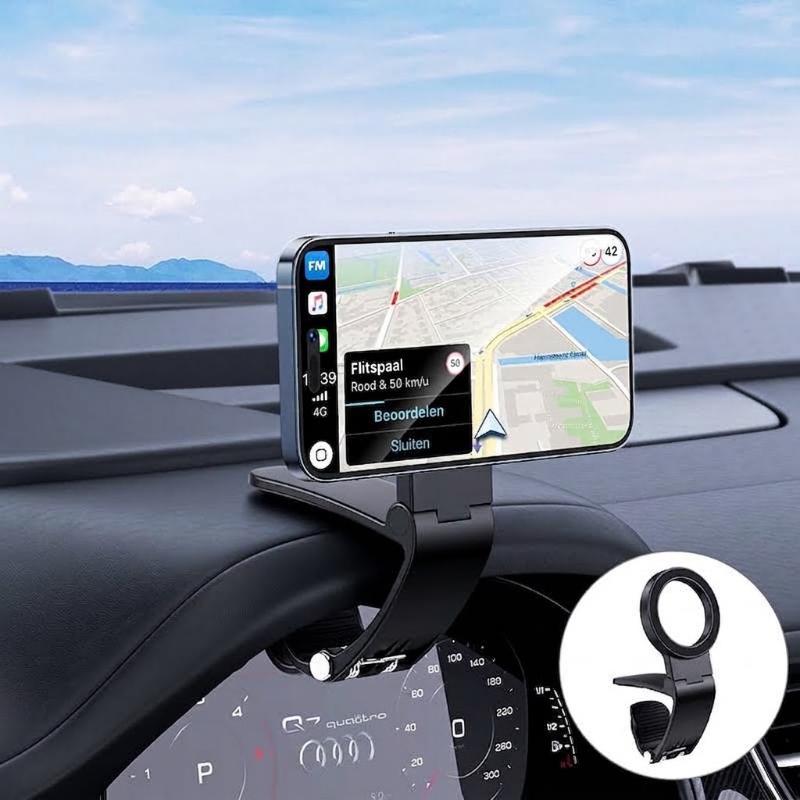 New Multifunctional Strong Magnetic Foldable Car Phone Holder Dashboard Steering Wheel Sun Visor Gps  Cell Phone Mount