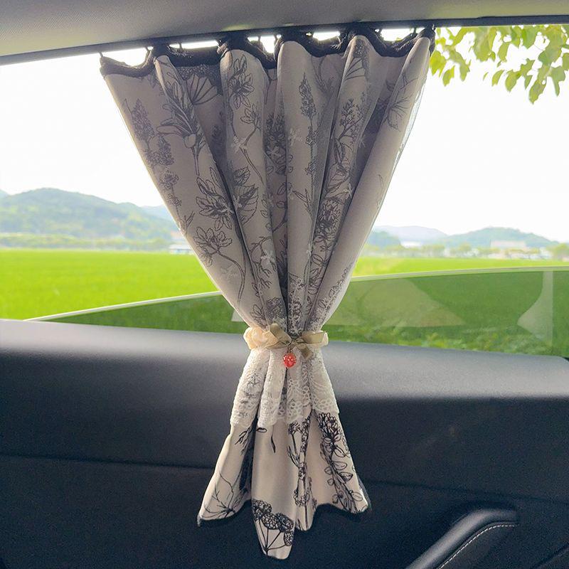 

Built-In Slide Rail Car Sunshade: Full Blackout Side Window Curtain for Baby and Child Sun Protection and Heat Insulation