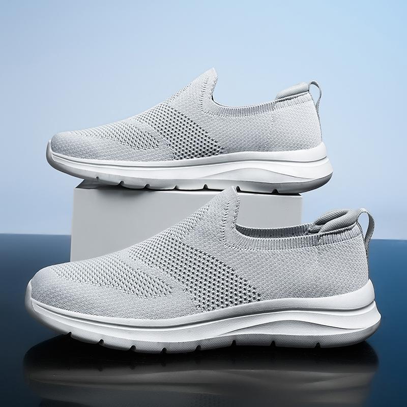 Men's Shoes One Foot Mesh Flying Mesh Lightweight Casual Sports Shoes Running Shoes Comfortable And Breathable Travel Youth