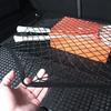 For Land Rover Defender 90 110 -2024 Car Trunk Mesh Bag Fixed Mesh Storage Bag Tailbox Storage Modification