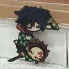 Demon Slayer Tanjiro & Giyu Acryl-Aufsteller Schlüsselanhänger Shaker-Ornament