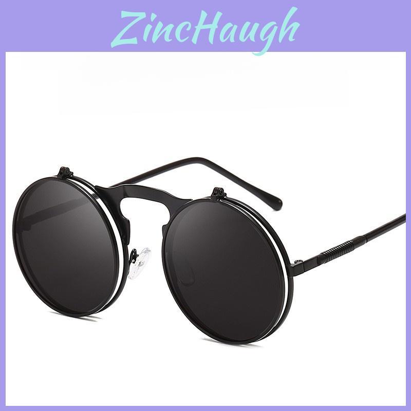 Vintage Steampunk Sun Glasses With Uv400 Protection For Casual Outdoor Events