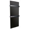 Black Towel Radiator 1200 W Ip24 Black
