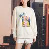 New MLB Sweatshirts Unisex Beige 3AMTL0224-50CRS
