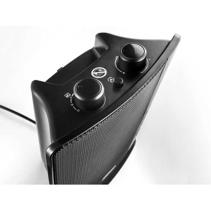 DELONGHI DCH7032 2200 Watts Mobile Ceramic Fan Heater - Fan - 3 Power Levels - Silence System