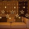 LED Starry String Lights: High-end Bedroom Atmosphere Decor with Glowing, Colored, and Flashing Effects.