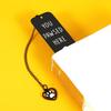 Stainless Steel Cats Bookmarks Chain Bookmarks Pendant Bookmarks Metal Bookmarks Page Divider for Teacher Book Lover