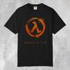Half Life Lambda Logo Shirt or Kids Shirt | Video Game Retro Science Symbol, Unisex Garment-dyed Tee