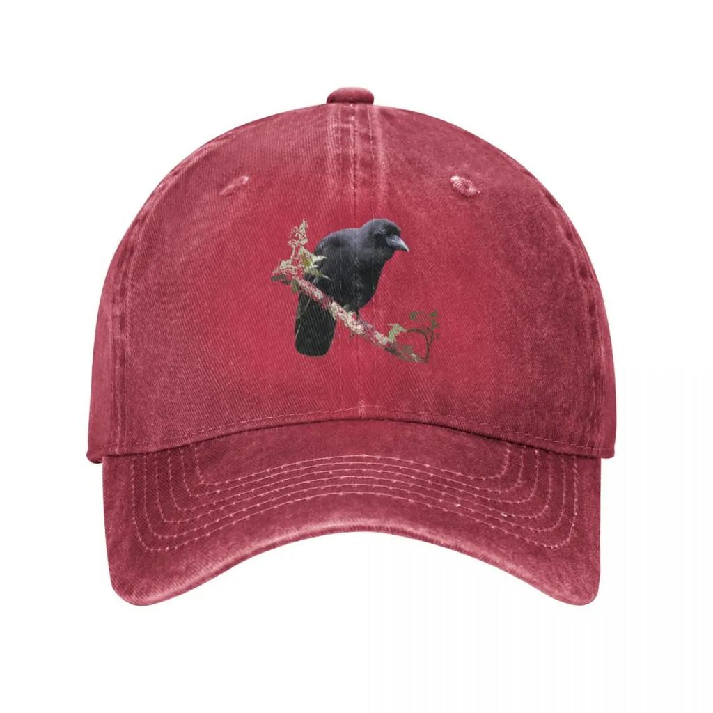 Hawaiian Crow or Alal Baseball Cap black cute Icon Kids Hat Unisexs Caps Womens