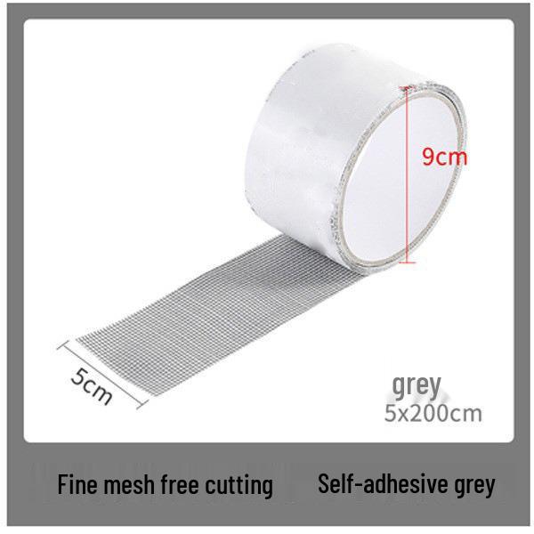 Self-Adhesive Mosquito Screen Repair Tape with Velcro