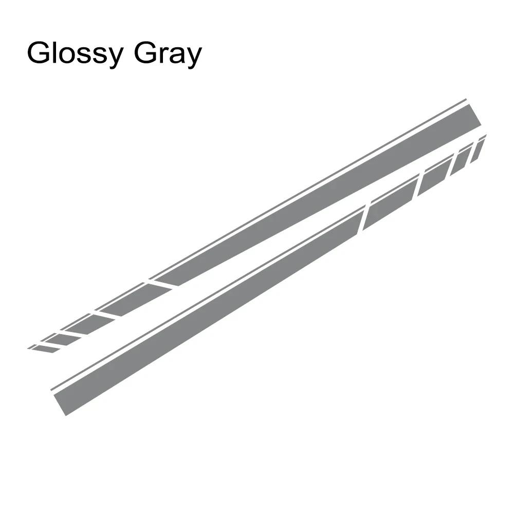 Car Body Side Door Stripes Sticker Auto Vinyl Film Waterproof Sports Style Auto Decoration Decal Accessories For Tesla Model 3