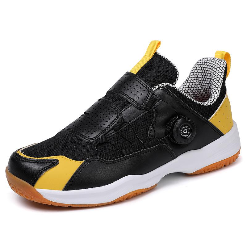 Badminton shoes raw rotating buckle summer breathable table tennis shoes teen student sports shoes