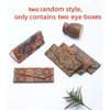 Retro Cork Folding Triangle Glasses Case for Men Women Sunglasses Box Portable Travel Glasses Storage Box Eyewear Accessories