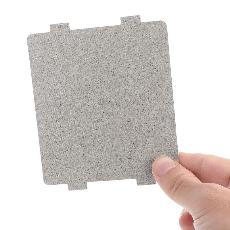 Confezione da 10 Piastre di Mica Tagliabili Fogli di Mica Copertura per Guide d'Onda per Microonde Adatto per Microonde Asciugacapelli e Tostapane