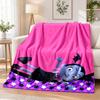 Vampirina Flannel Throw Blanket Soft Warm Cozy For Sofa Bed Indoor Home Bedroom Use
