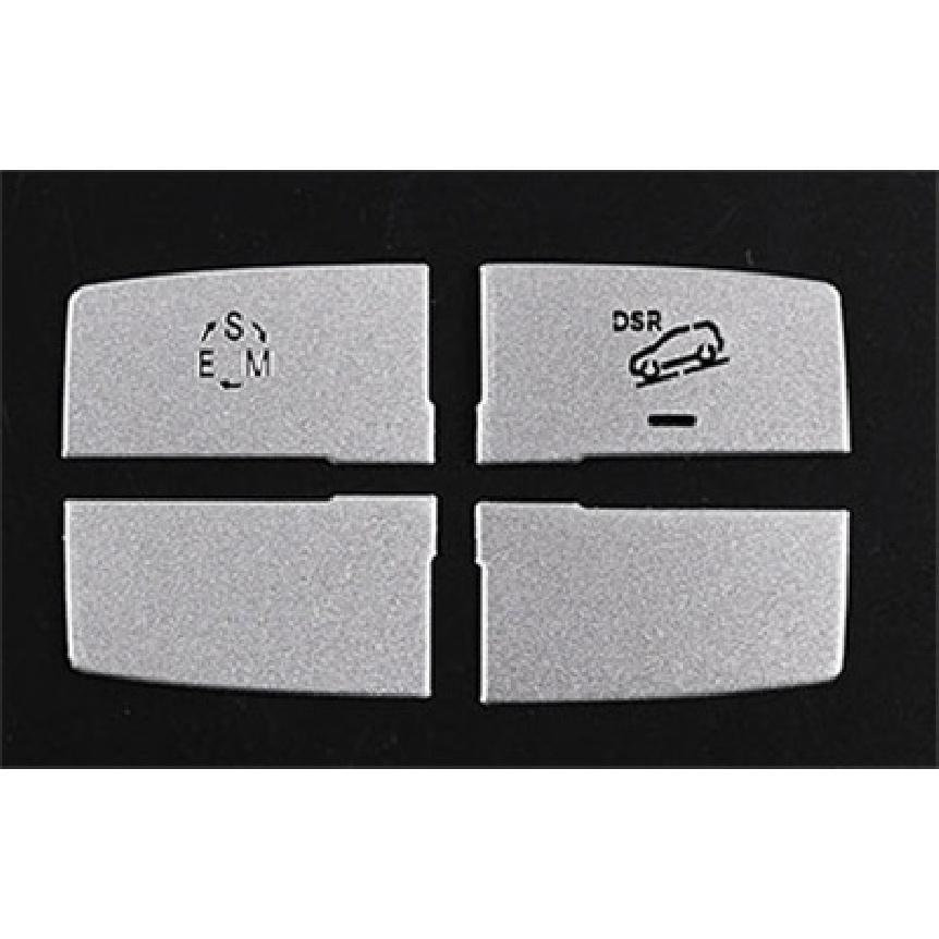 Car Control multimedia Fjädringssystem Knappomkopplare Cover Sticker för Mercedes Benz ML GL GLE GLS klass X166 W166