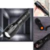 Scorpion Catching Led Flashlight With Dual White And Purple Light For Night Hunting And Exploration