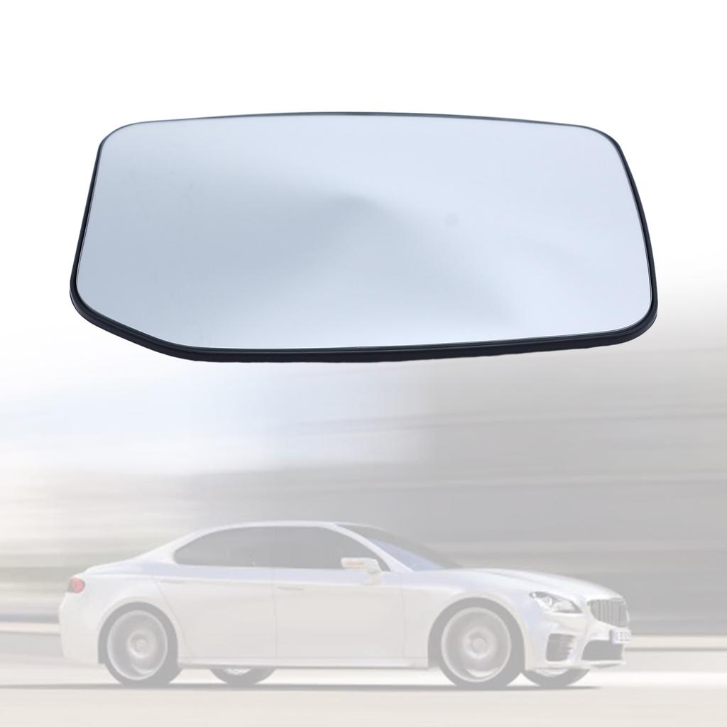 Compatible for MK6 MK7 2000-2014 Rear View Mirror Glass Lens Large Vision Wide Angle with Heating Anti-Glare Waterproof