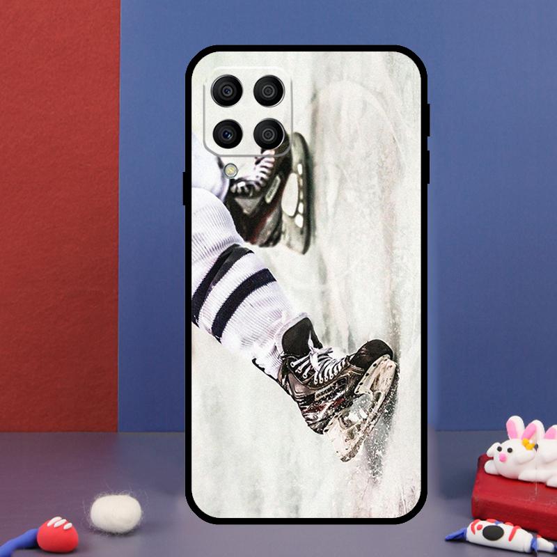 Ice Hockey Sport For Samsung Galaxy M14 M34 M54 M33 M13 M23 M53 M15 M55 M31 M51 M20 M30s M32 M52 Phone Case