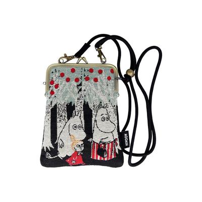 Stationery Moomin Goods Pouch Shoulder Purse with Gobelin S2338742 Sun-Star Weave, Friends,