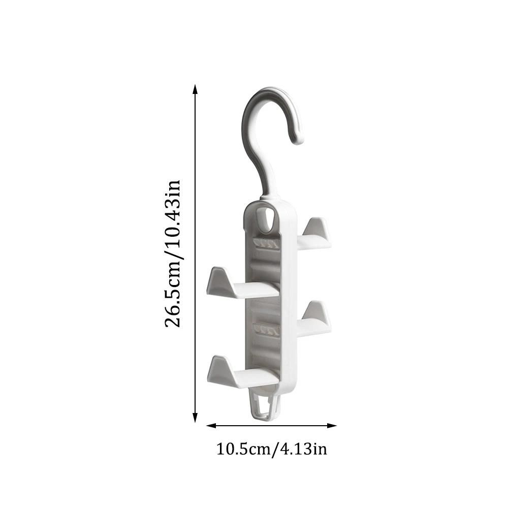 Úložný prostor na tašky a nářadí do šatní skříně, multifunkční věšák na oblečení, bezešvý závěsný věšák na tašky, dveře na klobouky, neperforovaný závěsný háček