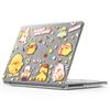 Imprint Pattern PC TPU Laptop Case For MacBook Pro 14 Inch (2024) M4 A3112 A3185 A3401/(2023) A2779 M2 A2918 A2992 M3/(2021) A2442 M1