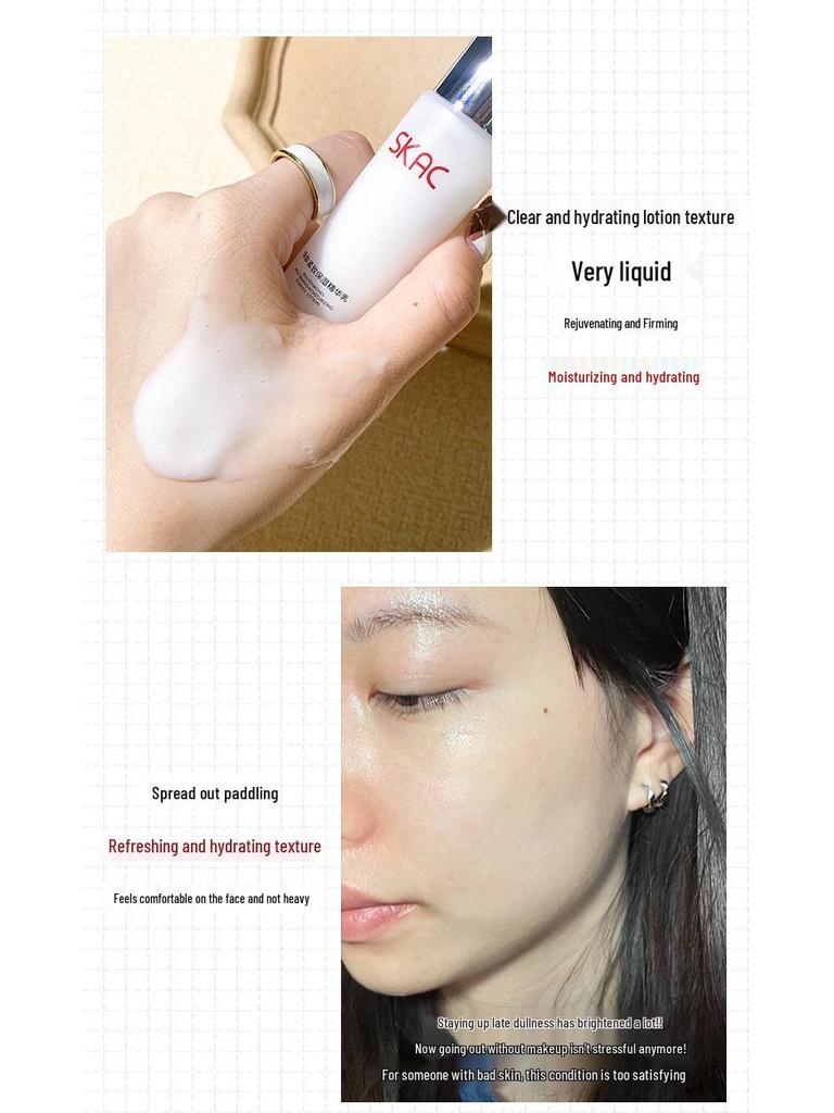 SKAC Star Travel Moisturizing Set: Toner, Lotion, Cleanser, Skincare, Beauty Salon 5-Piece Kit