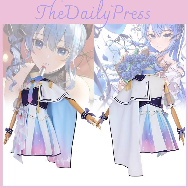 Hololive Costume With Elastane For Game And Anime Cosplay Events