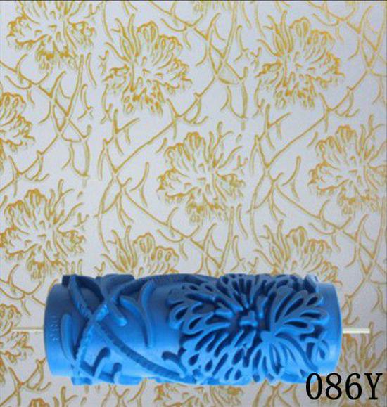 5-Inch Liquid Wallpaper Pattern Roller - DIY Stippling & Wall Painting Tool
