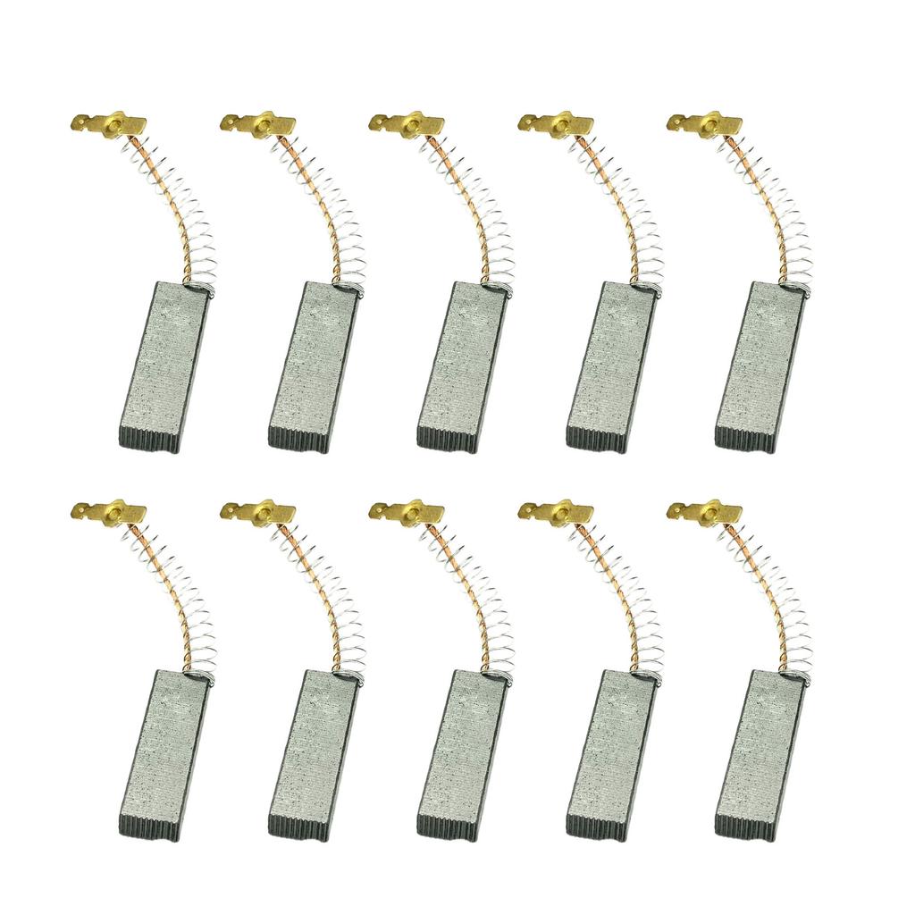 Pack of 10 Carbon Brushes Motor Replacement Suitable for Various Small Washing Machine Models for Efficient Performances