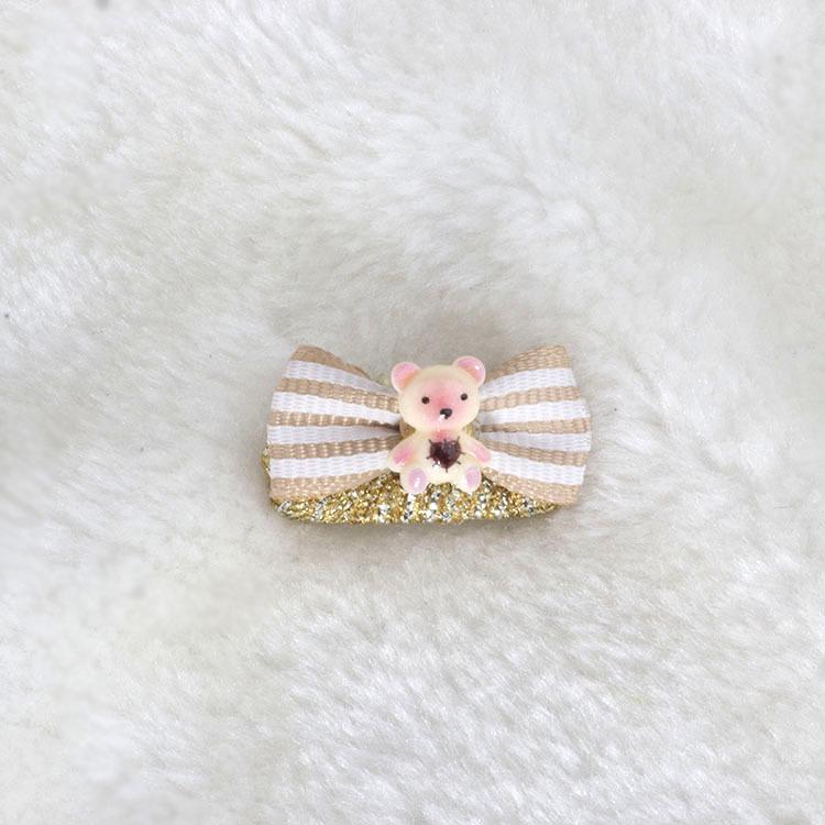 Yorkshire Terrier & Maltese Bow Hair Clip, Ideal for Dogs & Cats.