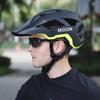 Urban & MTB Dual-Use Bicycle Helmet - Quick-Release Buckle, Extended Sun Visor for All-Day Comfort