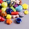 Different Style Random Mix Ceramic Beads For Jewelry Making Supplies Ball Flower Heart Star Loose Bead DIY Bracelets Accessories