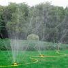 6pcs 360° Rotating Lawn Sprinkler Rotating Water Sprinkler Arm Plastic Material Multi-Angle Rotation Garden Irrigation System