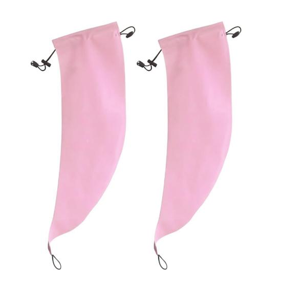 1/2/3/4/5Pcs Waterproof Hair Sleeve Styled Hair Protection Crown Quick Root Washing Shower Cap Travel Friendly Ponytail Long Hair Cover