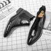Retro Men Chelsea Boots Fashion Comfortable Ankle Boots For Men Shoes