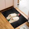 Football Football Crest Printed Office Carpet Chair Cushion  Entryway Rug, Rugs for Living Room, Bedroom Christmas gifts