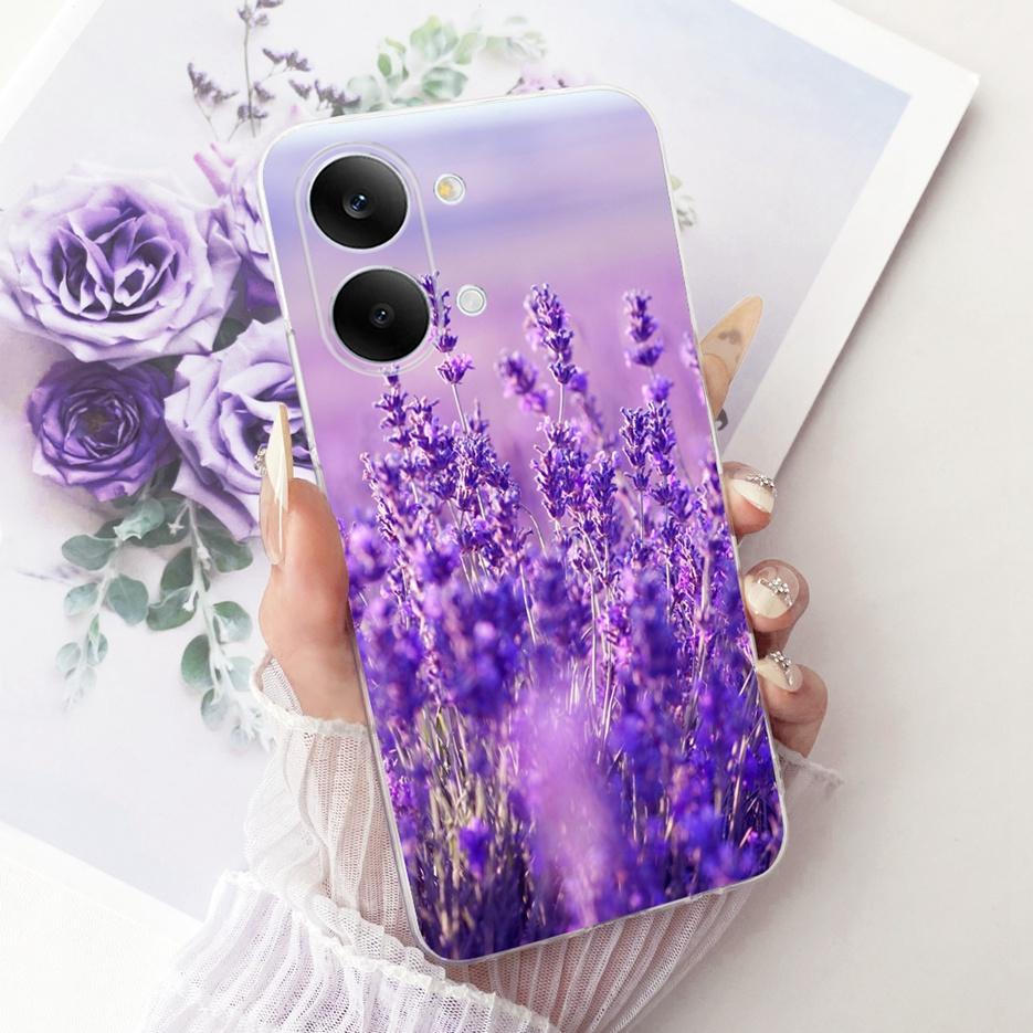 For Xiaomi Redmi Turbo 5 Max Case Cute Cat Flowers Painted Cover Soft Slim Phone Case For Xiaomi Redmi Turbo 5 Turbo5 Max Fundas