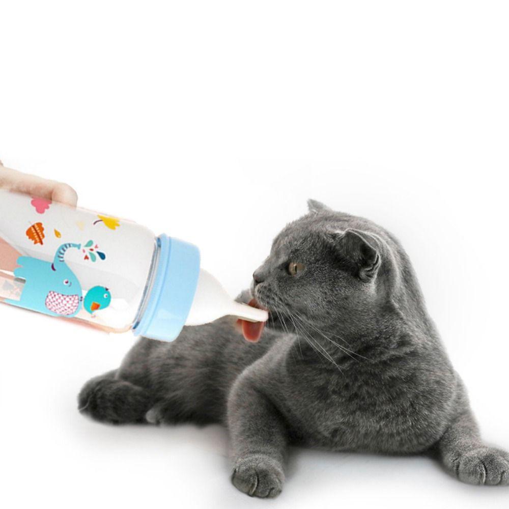 Soft for Dog Puppy Cat Kitten Water Bottle Pet Feeding Bottle Pet Nursing Pacifier Milk Feeder