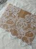 Handmade Hollow Fishnet Lace Trim for Wedding Veil Decoration