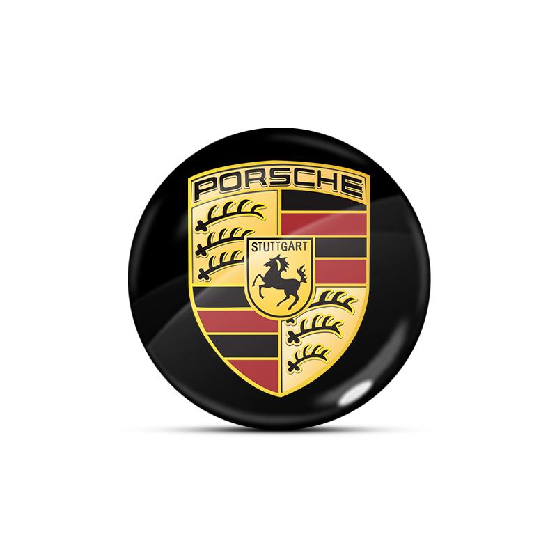 Car Lock Keyhole Stickers Door Lock Protect Car 3D Stickers For Porsche Boxster Cayenne Panamera Macan Cayman 911 918 996 917 991