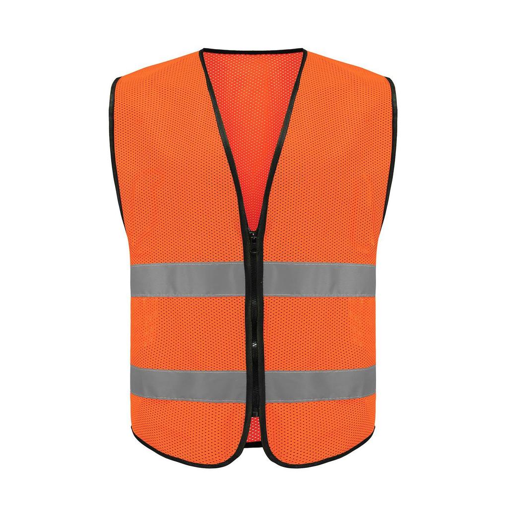 Reflective Multi-Pocket Cold-Proof Vest for Construction, Landscaping, Sanitation, Traffic, Ride-Hailing, and Riding