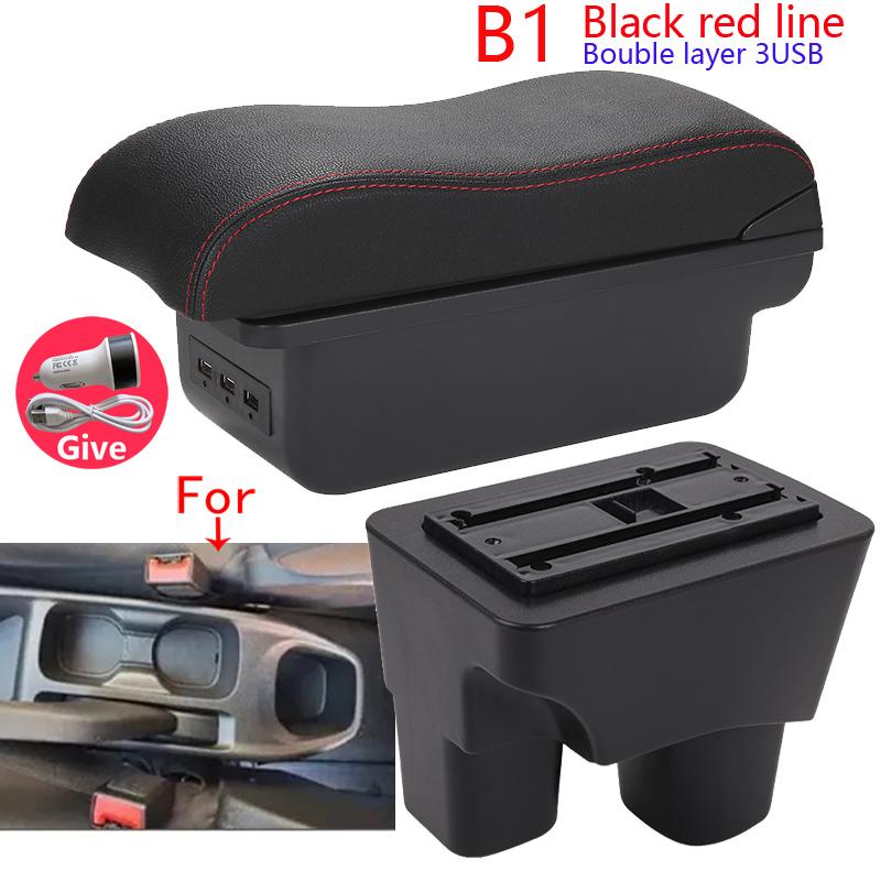 For Chevrolet Onix Armrest Box For Chevrolet Onix Car Armrest 2020-2025 Storage Box Interior Retrofit parts Car Accessories