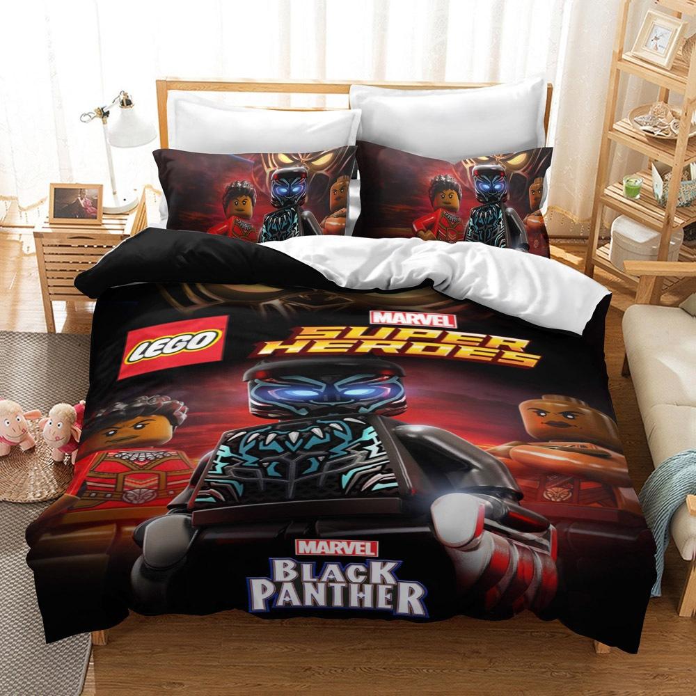 Bedding Kit, Lego Series Size Three-Piece Set Can Be Used For 3D Digital Printing
