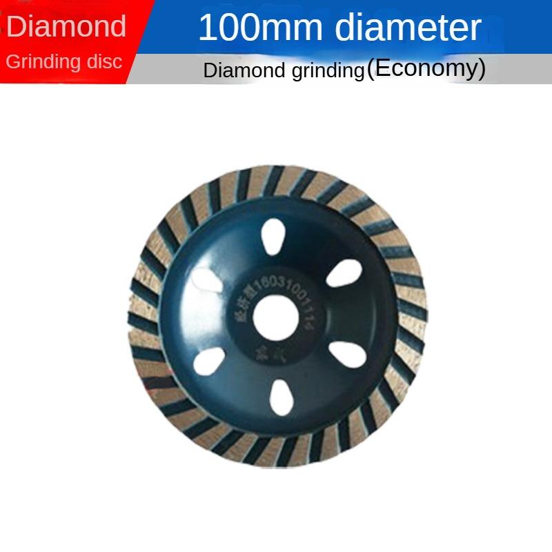 

Dongcheng Diamond Thickened Golden Bowl Grinding Disc Grinding Sheet Шлифовальный лист Мраморный цементный бетонный шлифовальный круг Мраморный лист Economical diameter 100MM