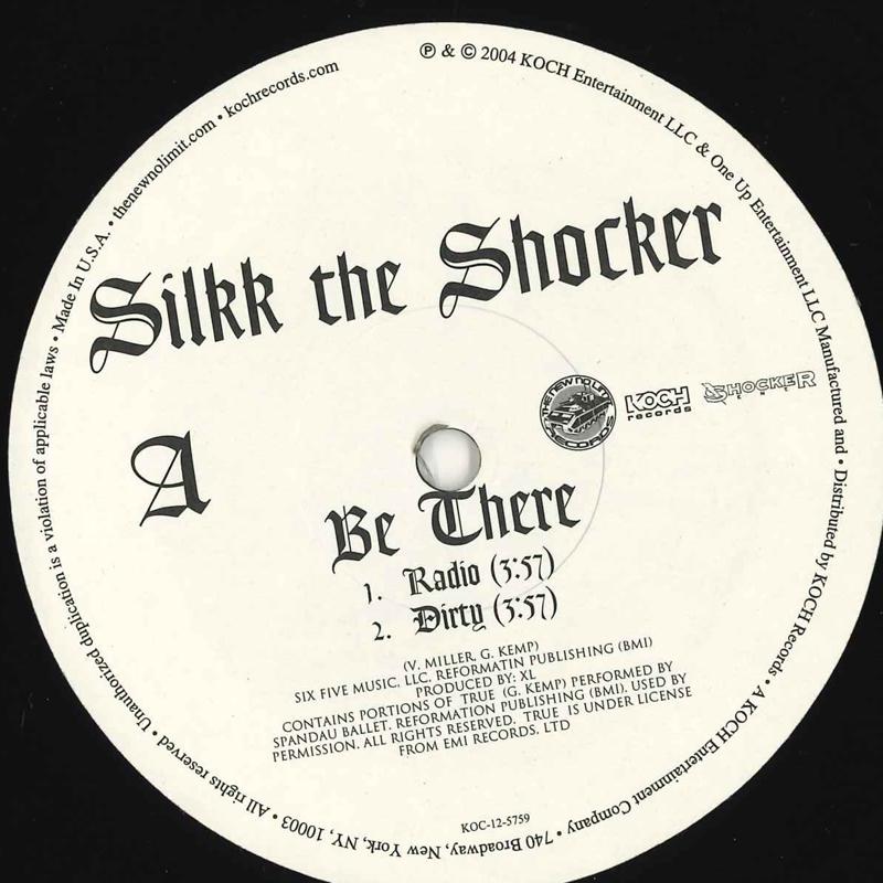 12inch Record SILKK THE SHOCKER - Be There KOC125759 KOCH 2004 US Rap & Hip-Hop/R&B Used
