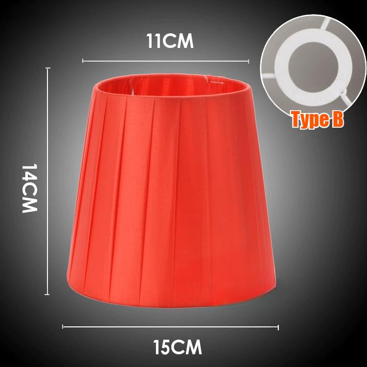 14cm Small Glass Chandelier Lamp Shades, Modern Wall Lasmp Cover, Clip on  for Bedrooms Living Room